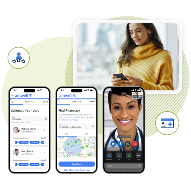 Desktop and mobile one platform to see doctor online