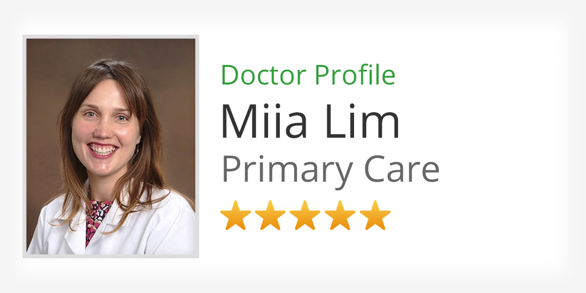7 Questions with Dr. Miia Lim