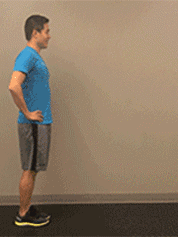 Person demonstrating lunges